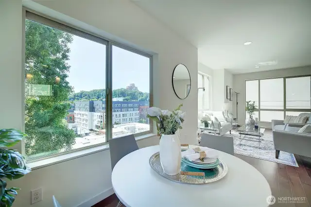 Dining Room with Southern View