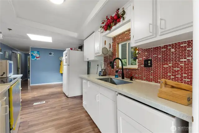 Some updates have been made to the kitchen
