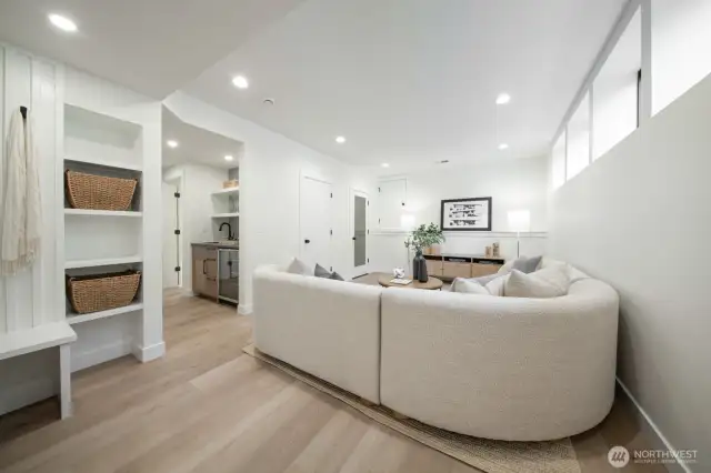 Basement rec room. There is also an additional movie room with great acoustics.