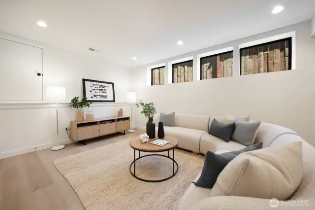 Basement rec room. There is also an additional movie room with great acoustics.