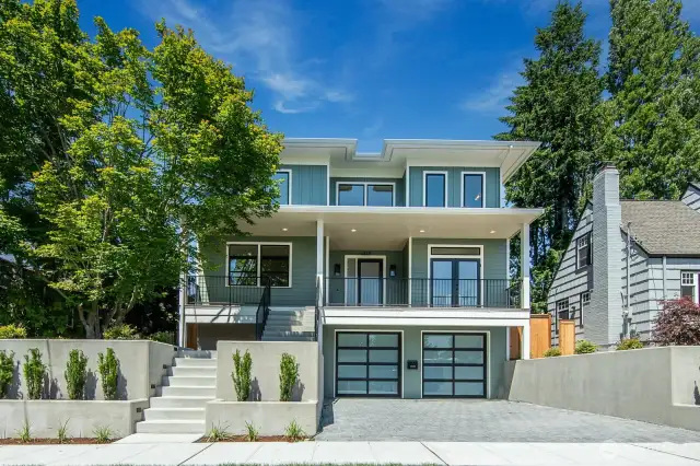 Located where Bryant meets Hawthorn Hills, this house is situated on a huge lot. Plenty of parking; two car garage and two car driveway.