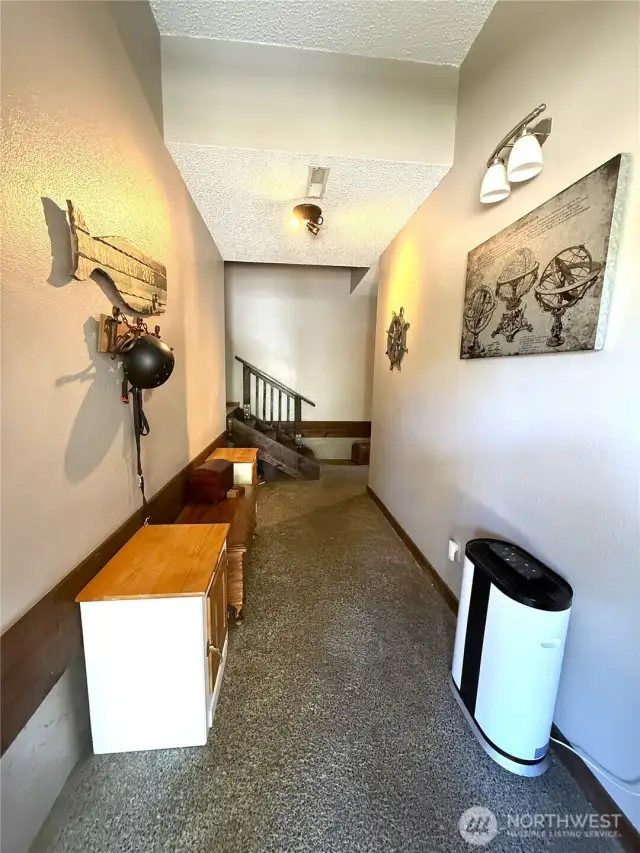Lower main entrance to upper and lower units
