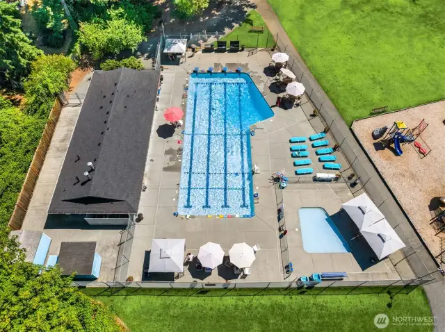Soak up the sun by the community pool!