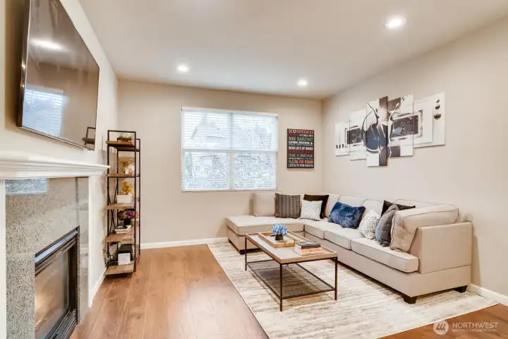 Inviting open living room designed for comfort and entertaining.