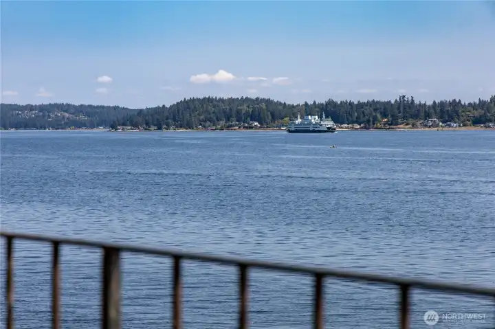 Watch the ferries go by.
