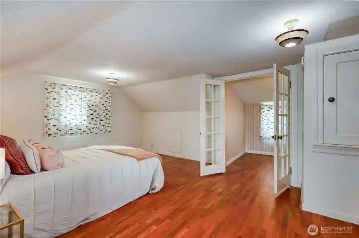Another view of the primary bedroom.