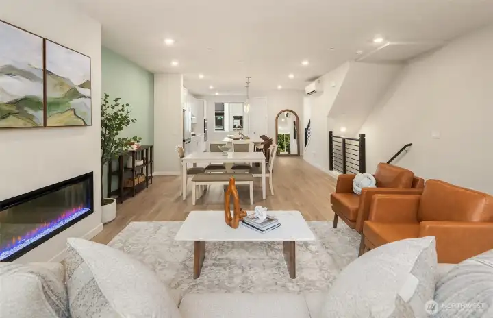 Rendering represents similar building