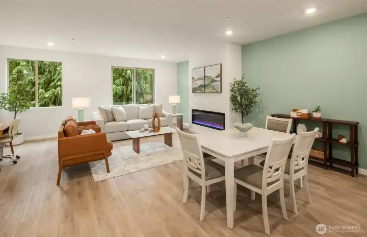 Rendering represents similar building