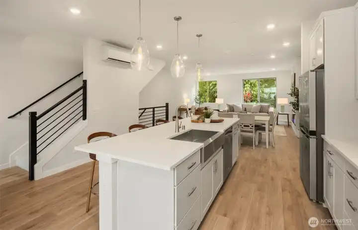 Rendering represents similar building