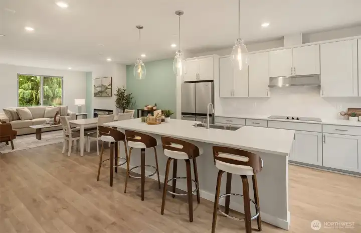 Rendering represents similar building