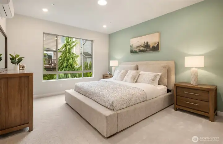 Rendering represents similar building