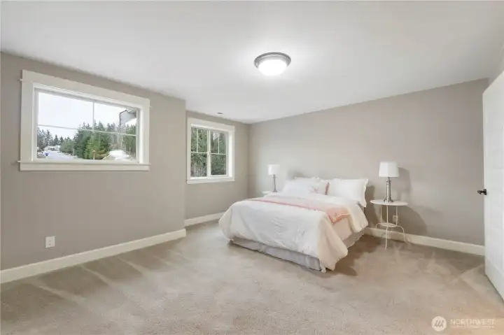 Large upstairs bedroom