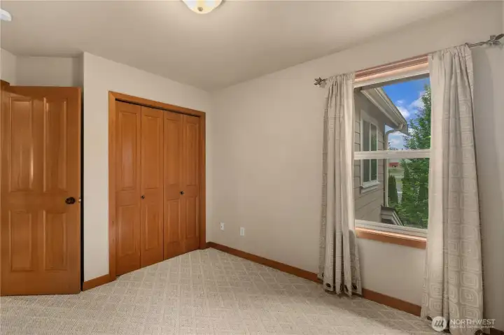 The third bedroom, formerly used as an office.