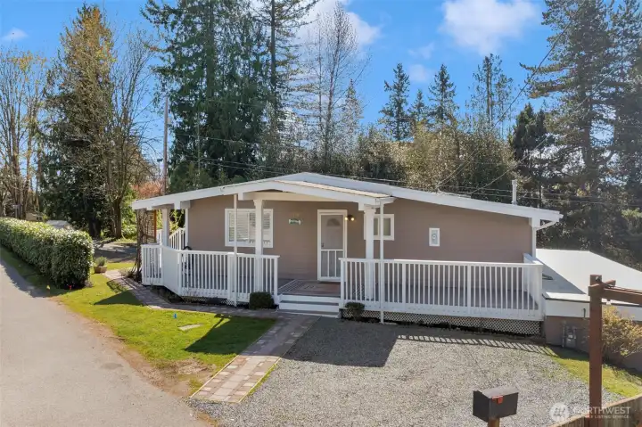 Mid Century Modern Front Entry