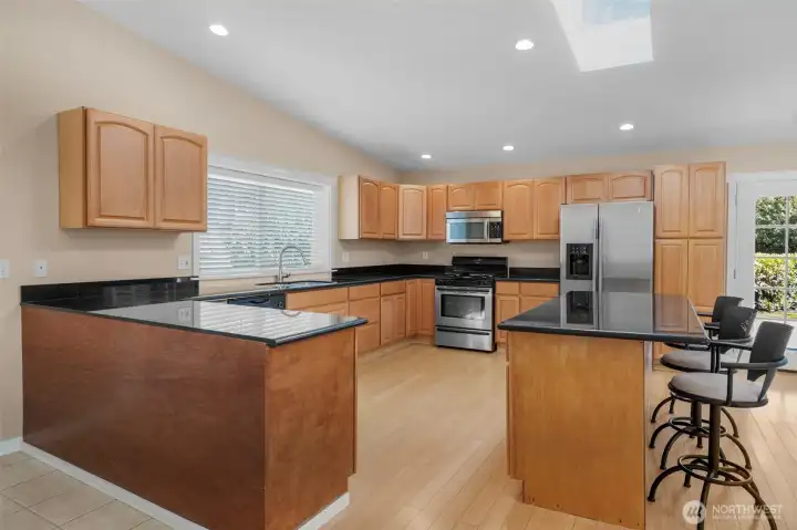 Updated Kitchen with Room to Cook