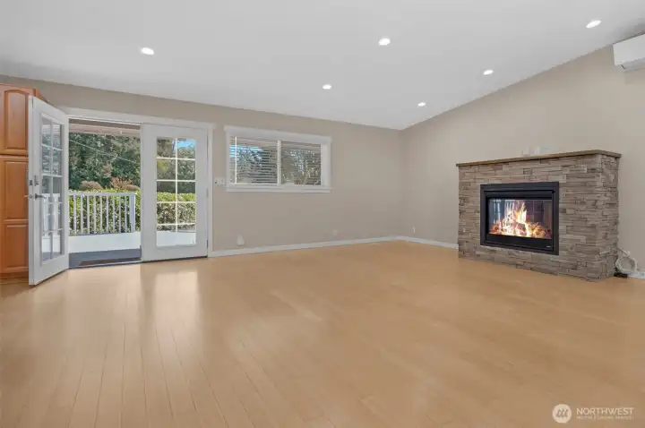 Natural Gas Fireplace