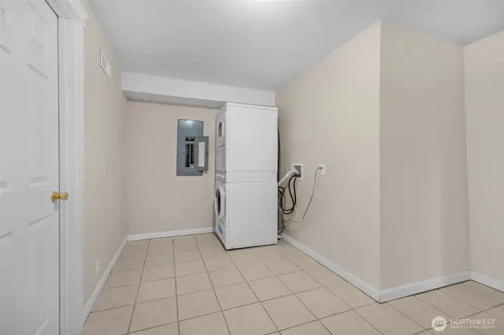 Utility Room with space for Possible Second Kitchen