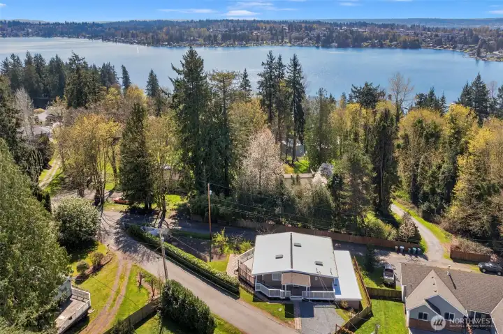 View from the Top of Sany Beach Hill