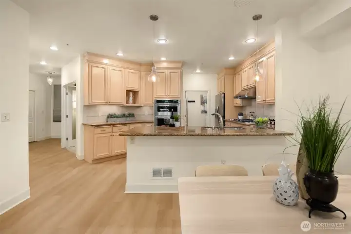 Barrier free layout for easy accessiblity