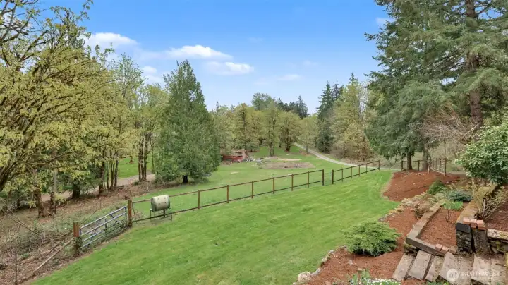 Home sits on just under 2.3 acres.