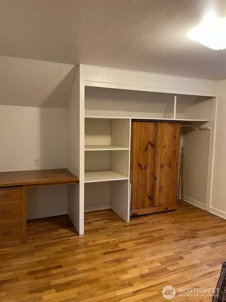 Upper Unit Second    Level bedroom (Taken before the tenants moved in)