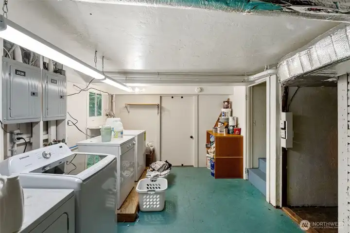 Laundry Room- Shared With Both Units