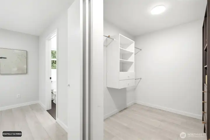 Primary Walk-in Closet