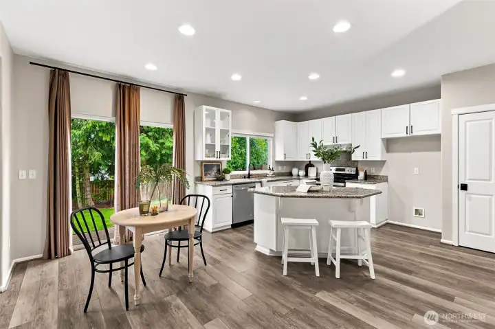 Kitchen with Eating Area
