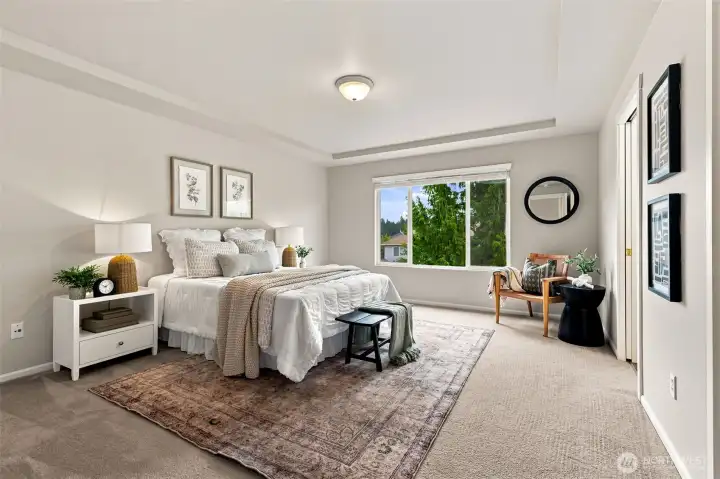 Upstairs Primary Suite