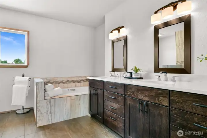Remodeled primary bathrom Remodeled primary bathrom