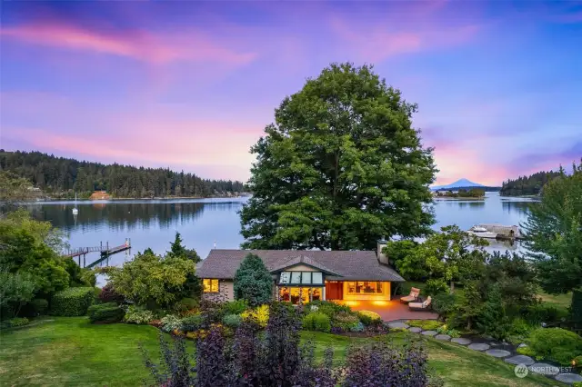 View of the waterfront guest house