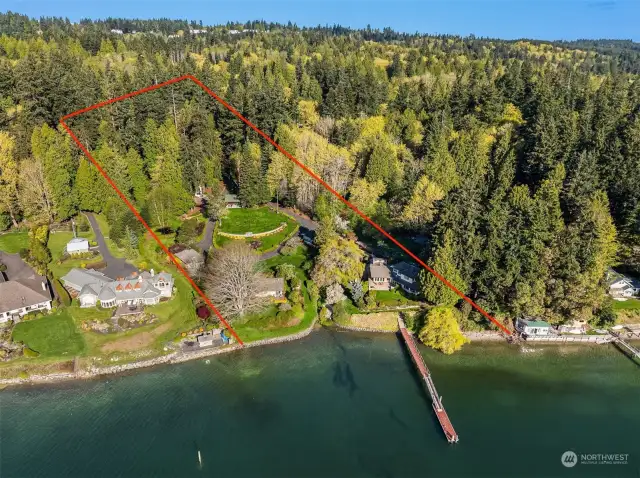 Approximate property lines