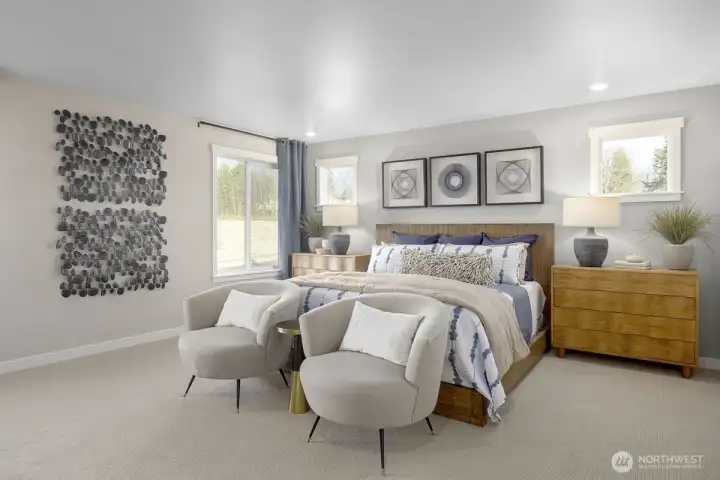 photo of 2350 plan previously built at a different location for illustrative purposes only