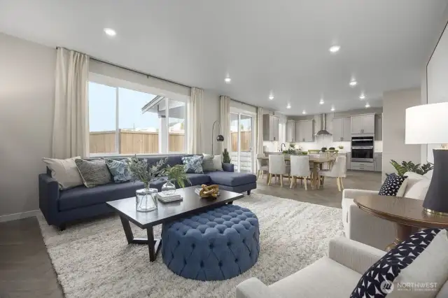 photo of 2350 plan previously built at a different location for illustrative purposes only