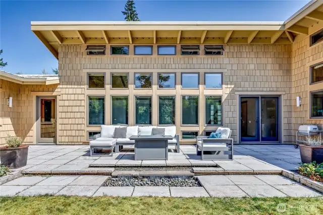 Back patio