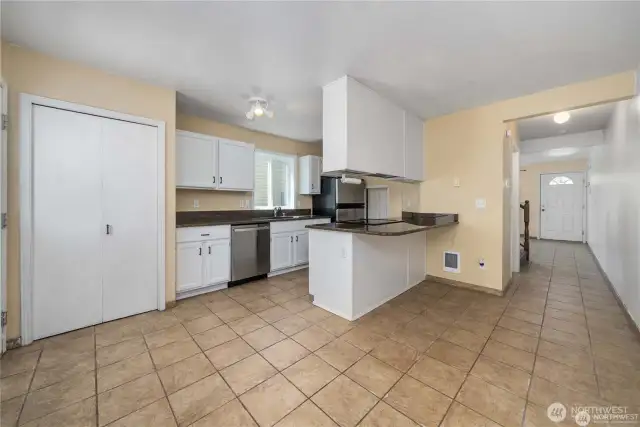 Spacious kitchen/dining area!