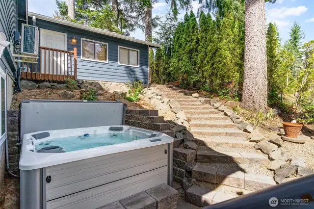 Spot for 6-person hot tub (negotiable)