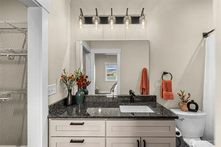 Primary Ensuite Bathroom and Closet