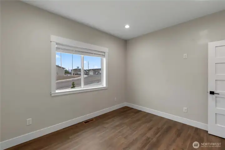 Spacious third bedroom