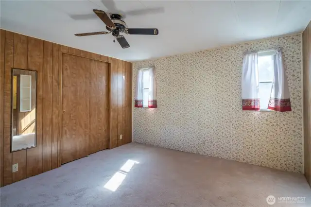 Primary Bedroom with attached bath including W/D