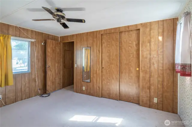 Primary Bedroom with attached bath including W/D