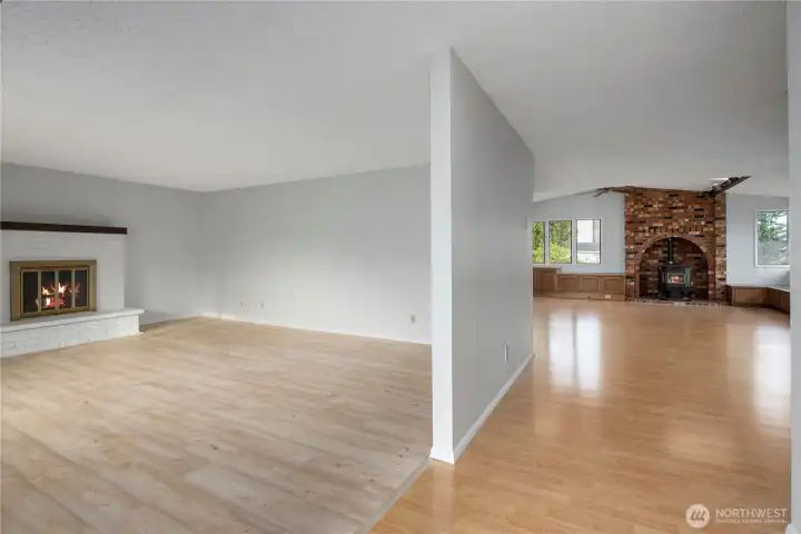 Living room and Great room