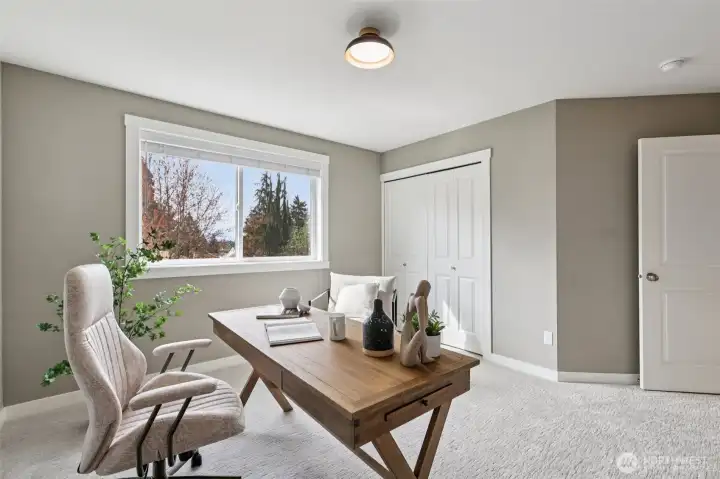 Upstairs bedroom/office