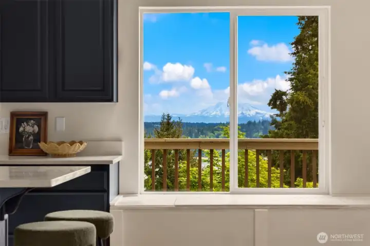 Window bench seat with a view!