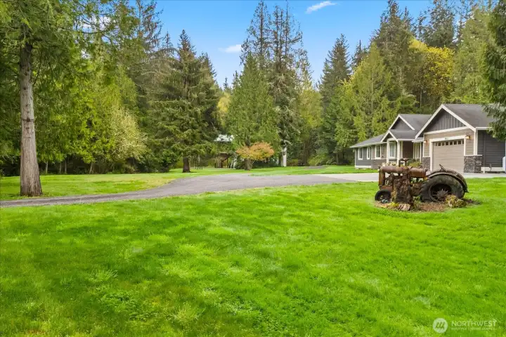 Looking for privacy, here it is. Tractor stays.