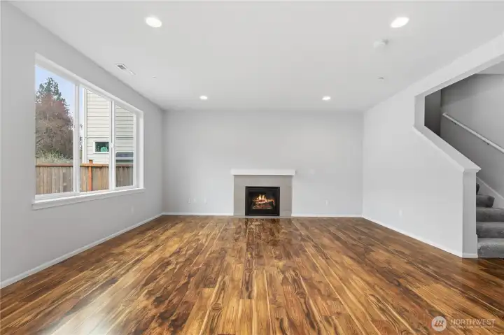 New interior paint throughout the house.