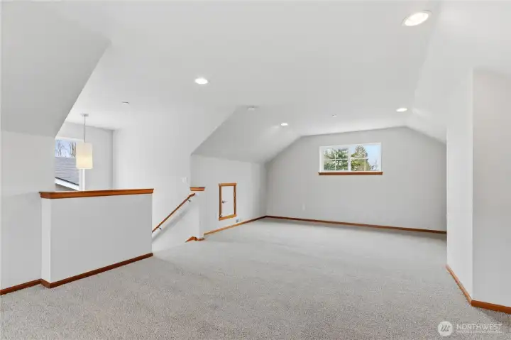 Huge bonus room on the third level.