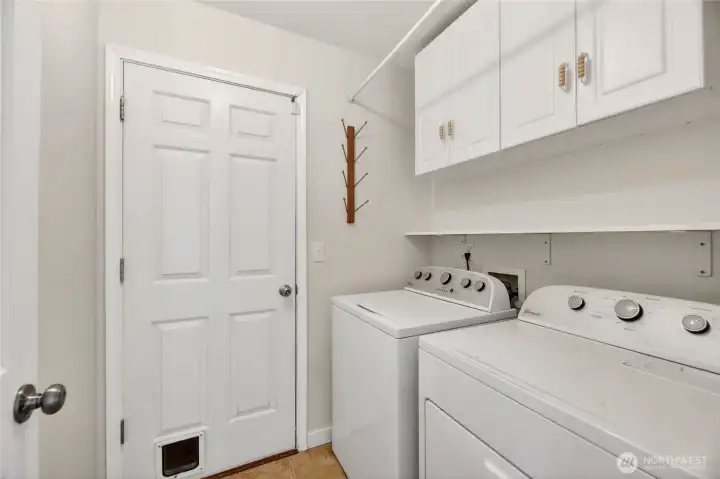 Laundry room.