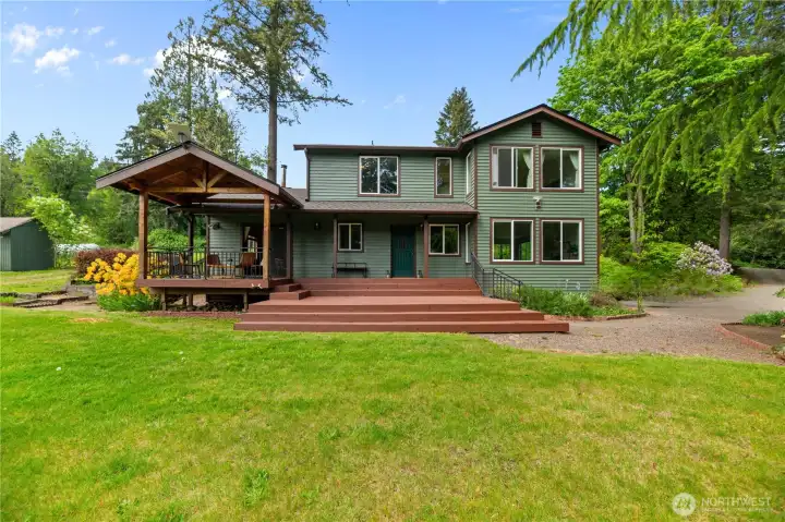 Welcome home to your private secluded acreage property with room to roam, parking, home business or hobbies, RV, recreation, animals and more!