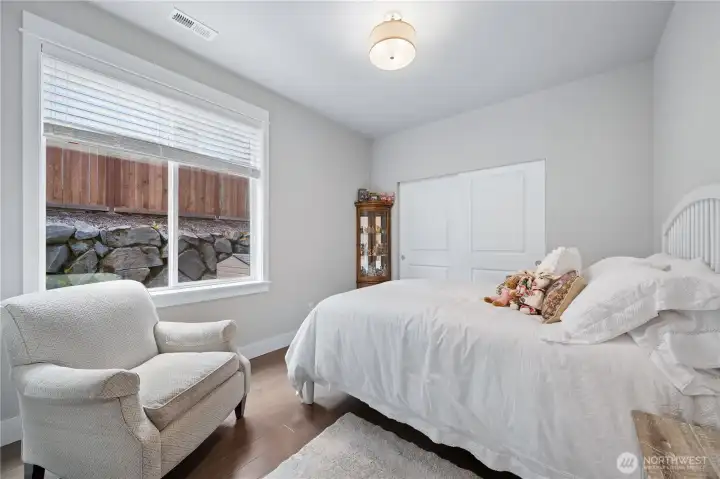 Main floor bedroom